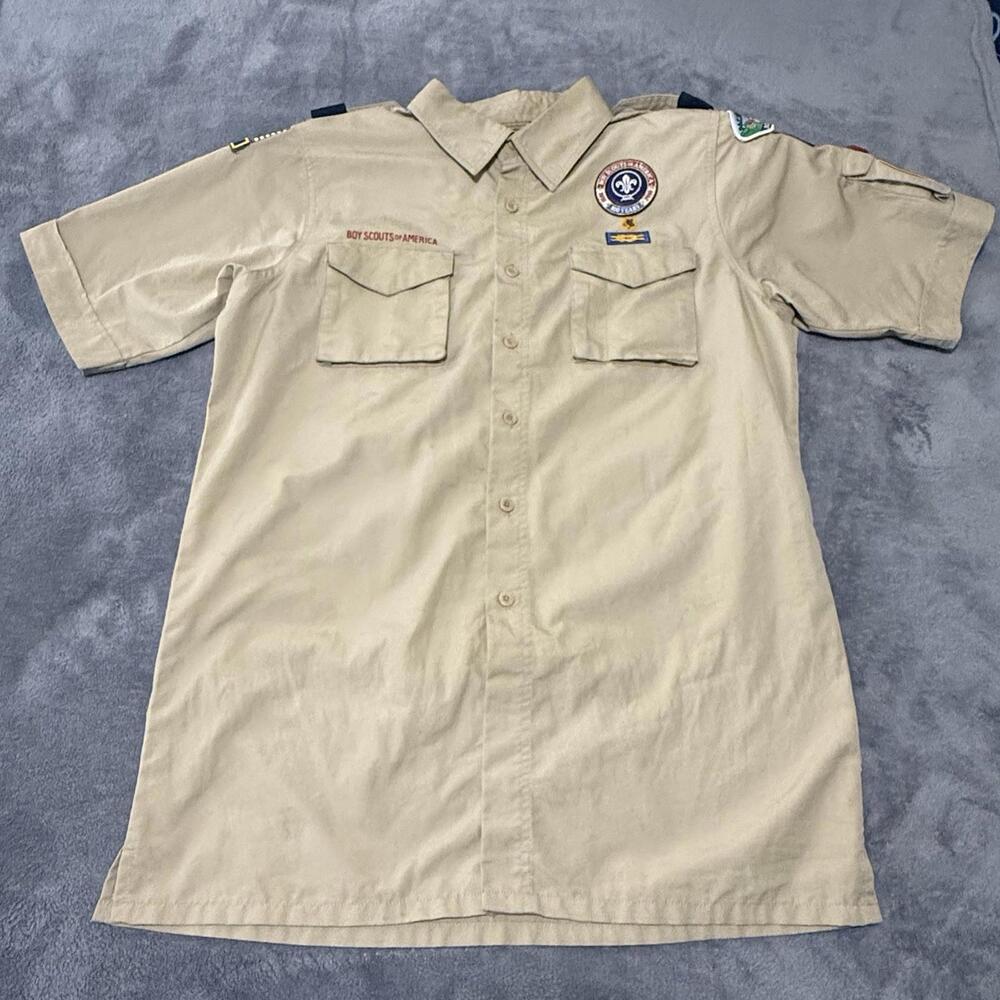 Boy Scouts of America Men's Medium Vented Troop 148 Den Leader